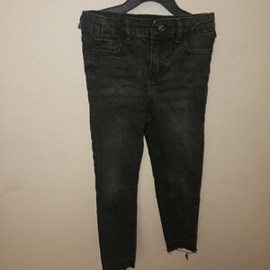 Steve Madden Kids Black Denim Jeans Size 6X